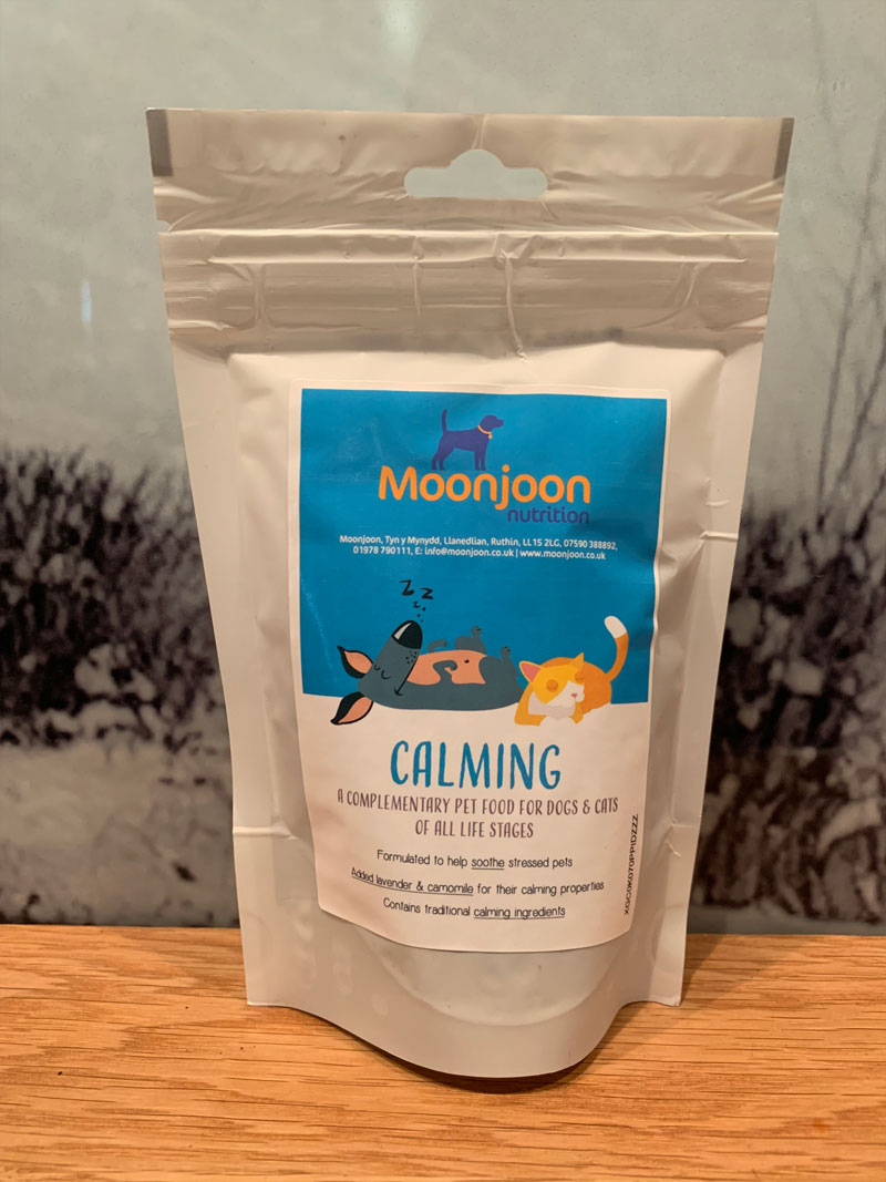 Moonjoon Nutrition calming dog treats