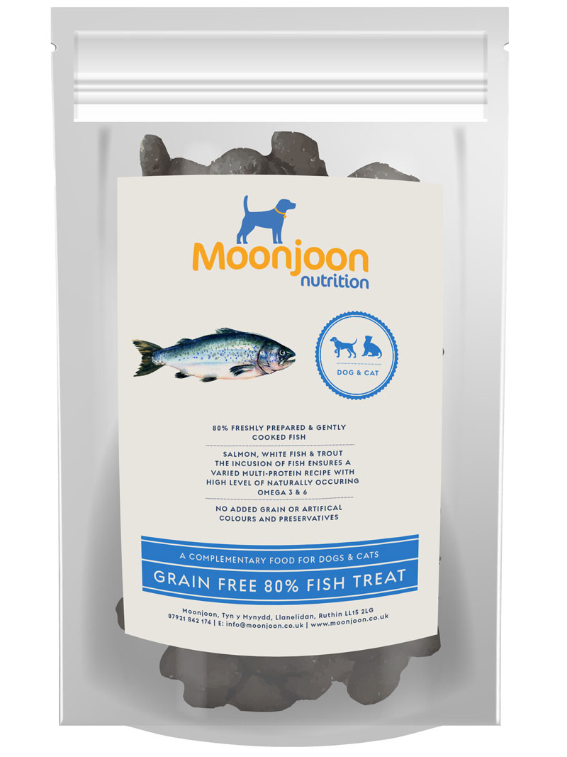 Moonjoon Nutrition fish dog treats