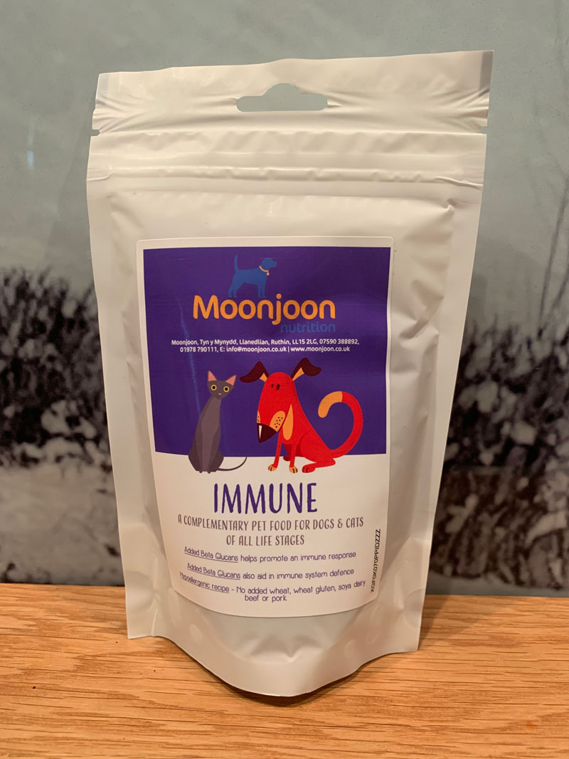 Moonjoon Nutrition immune dog treats