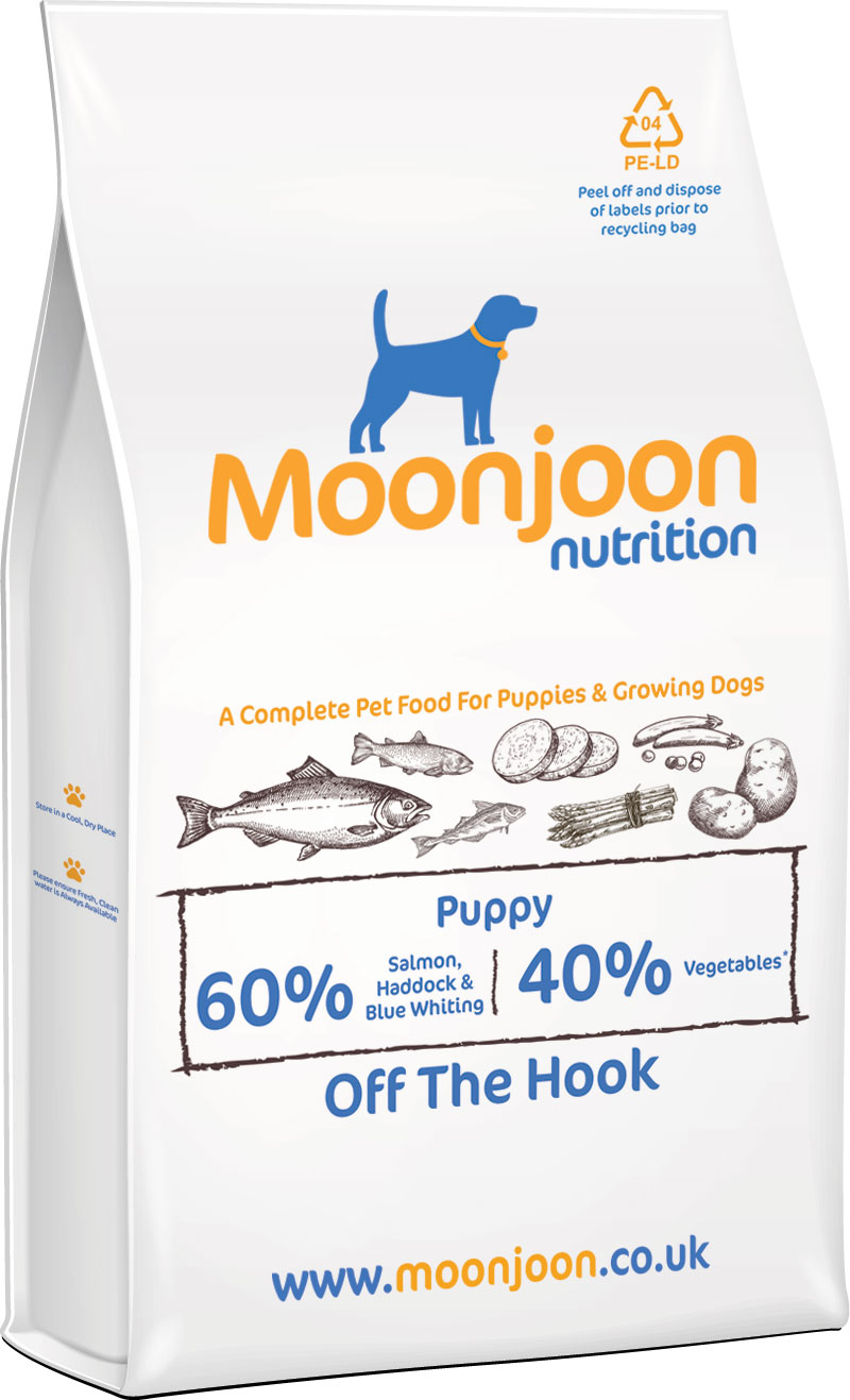 Off The Hook Dog Food by Moonjoon Nutrition