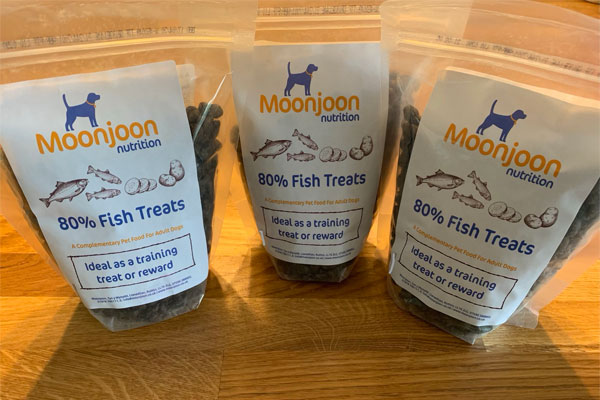 Moonjoon Nutrition dog treat bags